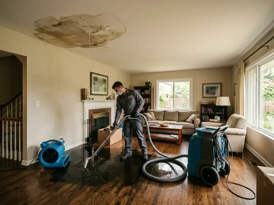 attic-pipe-burst-ceiling-drip-008 — frequently asked questions, Water Damage Restoration & Carpet Care in Hinesville, GA